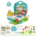 Kitchen Toy Plastic supermarket vegetables and fruits toys Factory